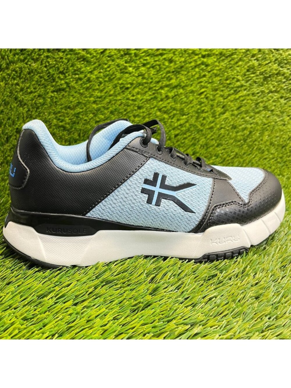 Kuru Quantum 2 Womens Size 9 Blue Black White Athletic Running Shoes Sneakers